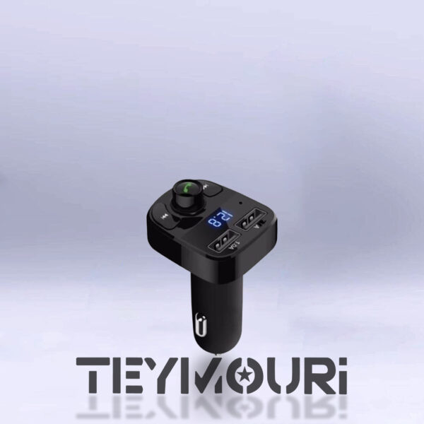 فندکی ماشین چندکاره مدل X8 با دو پورت USB و توان خروجی 8.1 آمپر