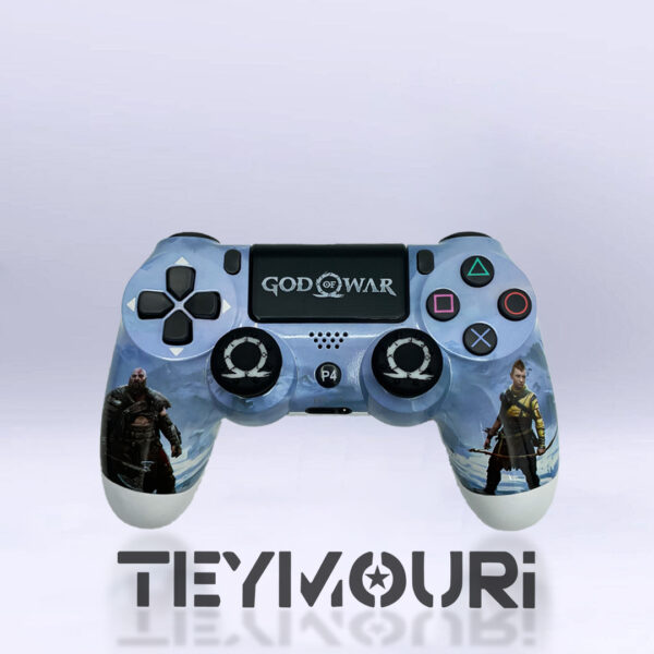 دسته PS4 (برند Play X) طرح‌ گاد آف وار رگناروک همراه با کیف