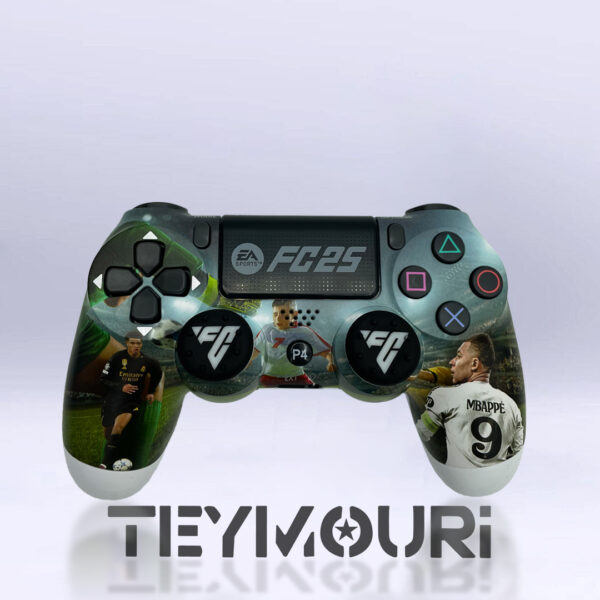 دسته PS4 (برند Play X) طرح‌ EA FC 25 همراه با کیف