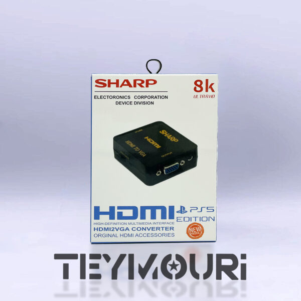 مبدل VGA به HDMI مدل SHARP