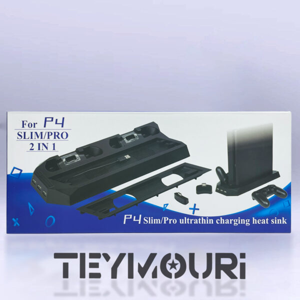 پایه کنسول و شارژر دسته پلی‌استیشن 4 مدل YH-24